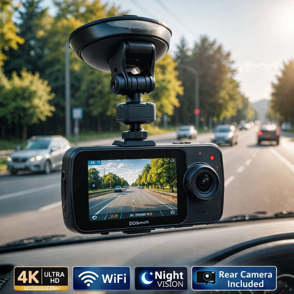 ETU-KWA-RUU™ 4K Dash Cam + Free Installation
