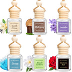 Hanging Pod Car Perfume – Lavender & Musk Fragrance (10ml, Pack of 2, Long-Lasting Diffuser)