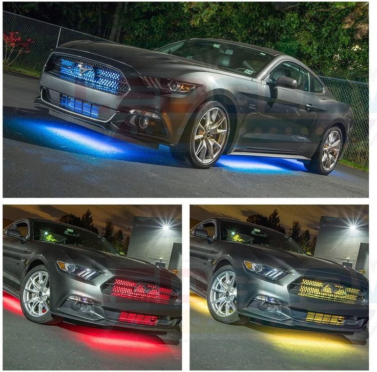 RGB Car Underbody LED Lights – Waterproof Underglow Kit with Remote & Music Sync (4PCS, 12V Universal)