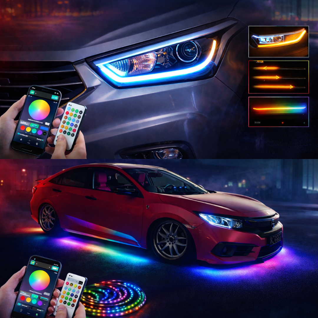 ETU-KWA-RUU™ Ambient Lighting Kit with Installation (Interior & Exterior)