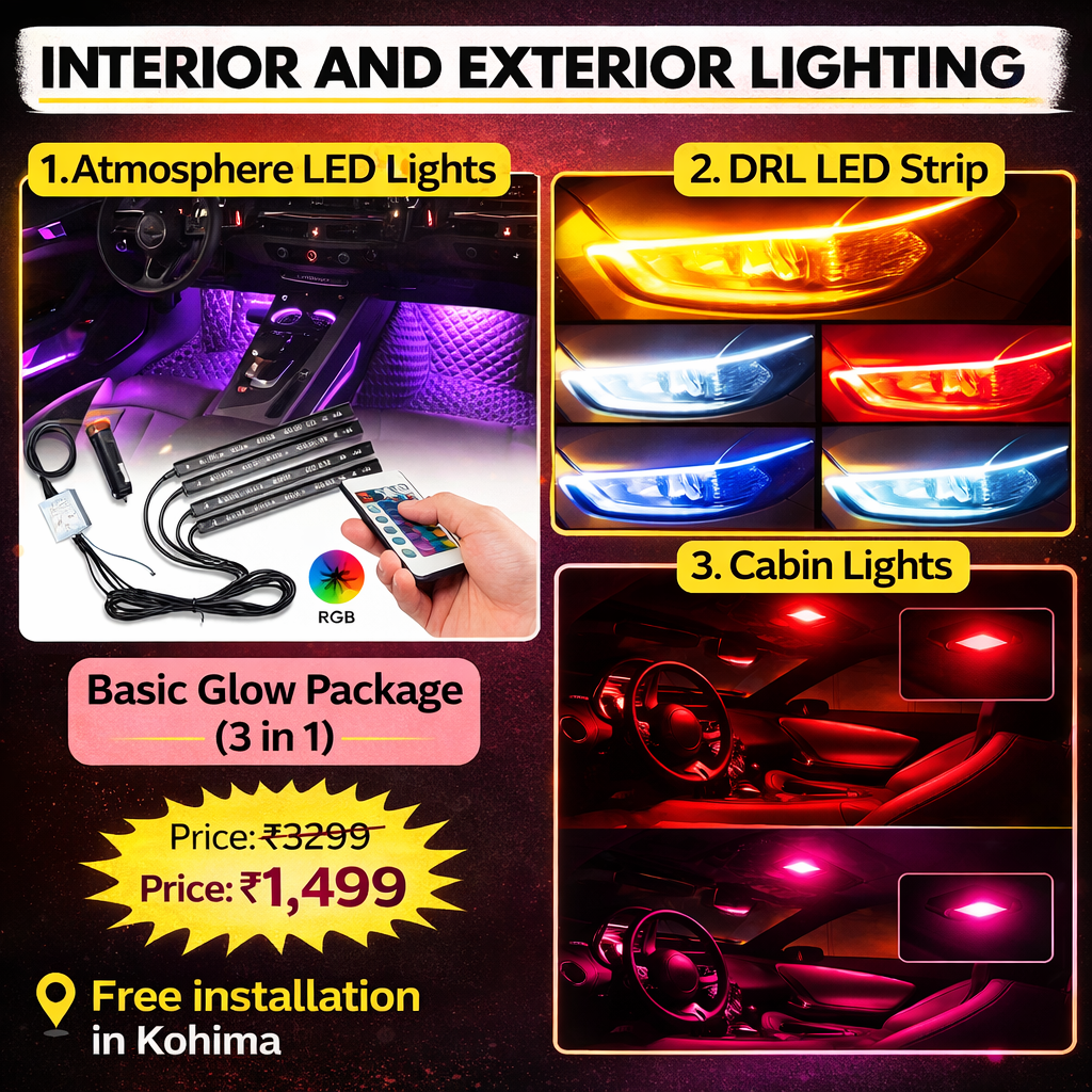 ETU-KWA-RUU™ Ambient Lighting Kit with Installation (Interior & Exterior)