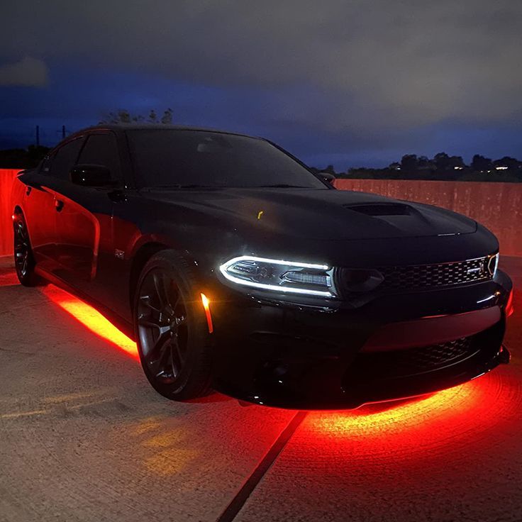 RGB Car Underbody LED Lights – Waterproof Underglow Kit with Remote & Music Sync (4PCS, 12V Universal)