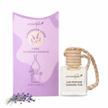 Hanging Pod Car Perfume – Lavender & Musk Fragrance (10ml, Pack of 2, Long-Lasting Diffuser)
